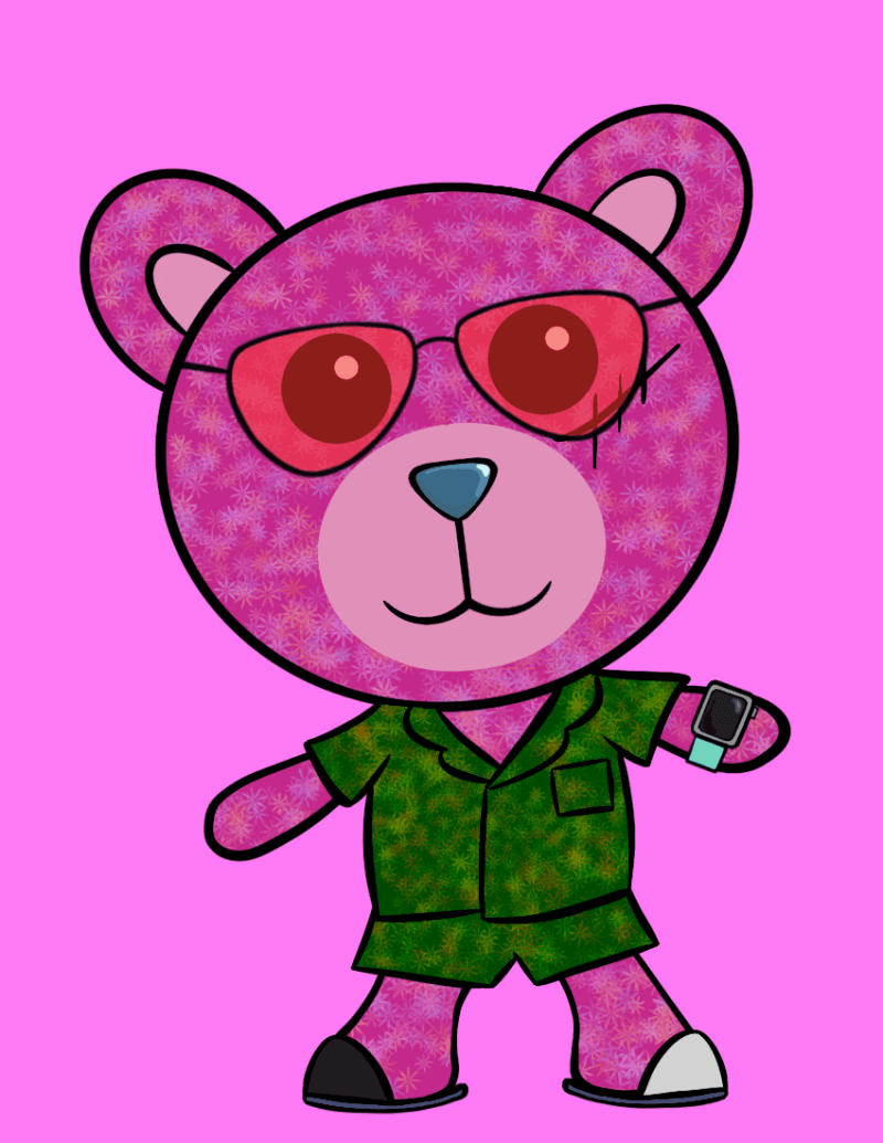 JOLLY TEDDY PARTY NFT COLLECTION ON OPENSEA